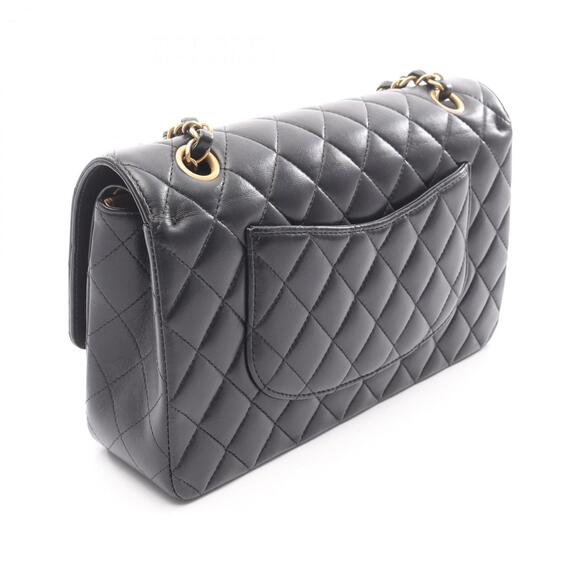 Chanel Matelassé Double Flap Shoulder Bag/Handbag, Lambskin Leather, Women's,... - Picture 2 of 12